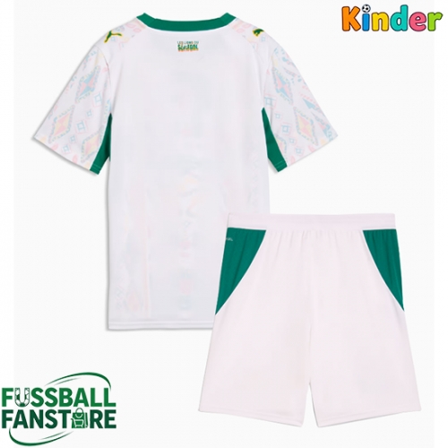 Senegal Replik Heimtrikot Kinder WM 2026 Kurzarm (+ Kurze Hosen)